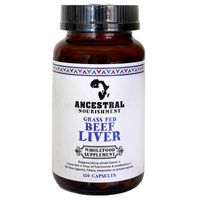 Ancestral Nourishment Grass Fed Beef Liver Supplements